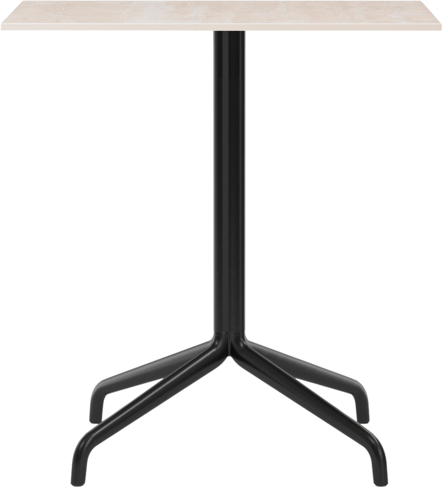 Harbour Column Star Base Keramik Tisch, quadratisch, 73 cm
