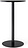 Harbour Column Stehtisch 60 cm niedrig schwarz