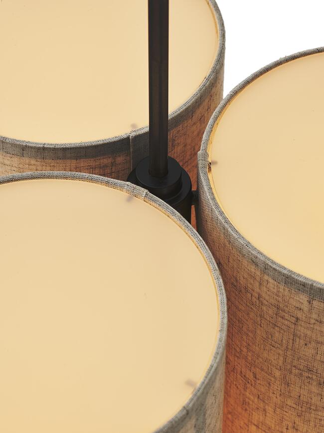 Hashira Lampa viseća trostruka 60 cm bež