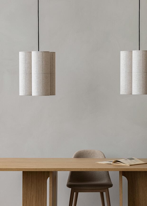 Hashira Lampa viseća trostruka 60 cm bež