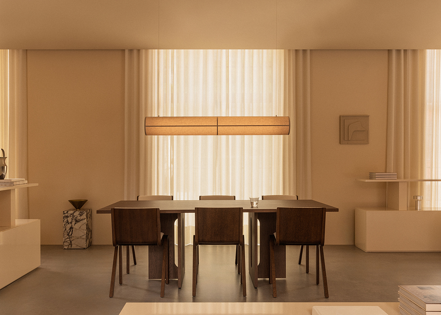 Hashira Suspension 140 cm, beige