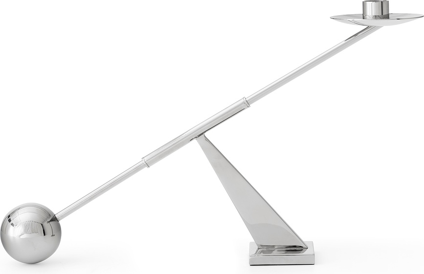 Interconnect Bougeoir pour bougie classique, 42,5 cm, acier inoxydable