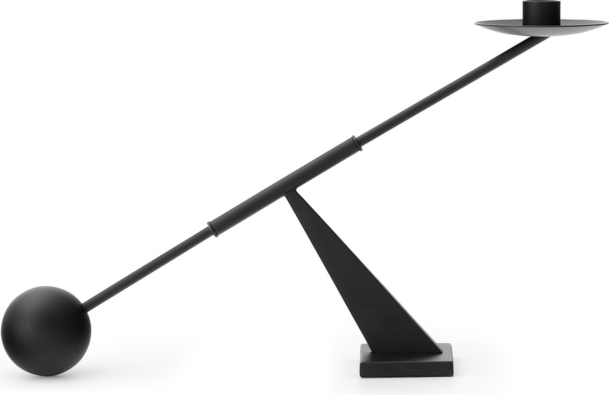 Interconnect Classic candle holder 42,5 cm black