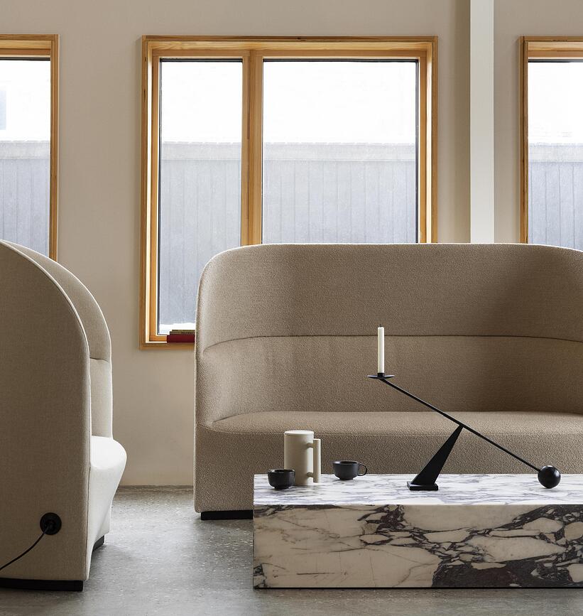 Interconnect Κηροπήγιο για κλασικό κερί, 70 cm, καφέ