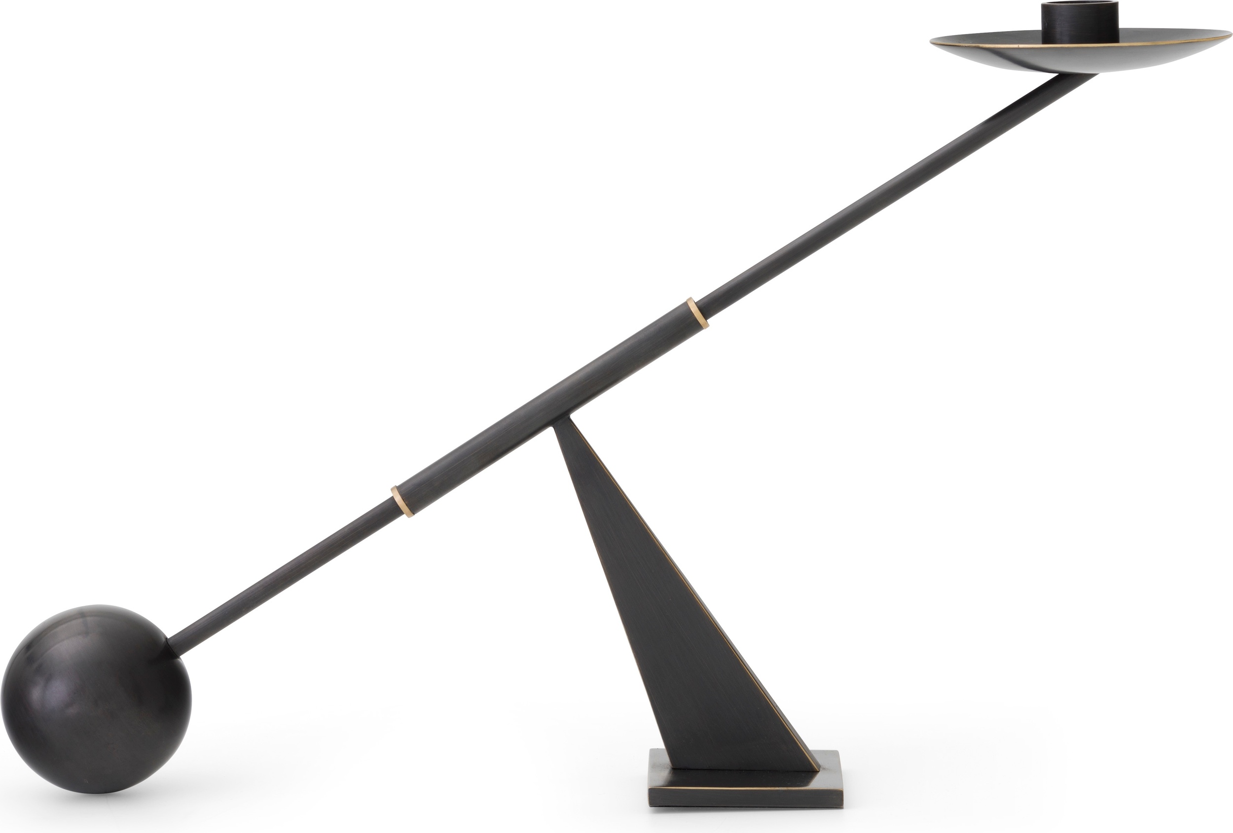 Interconnect Klassischer Kerzenhalter 42,5 cm braun