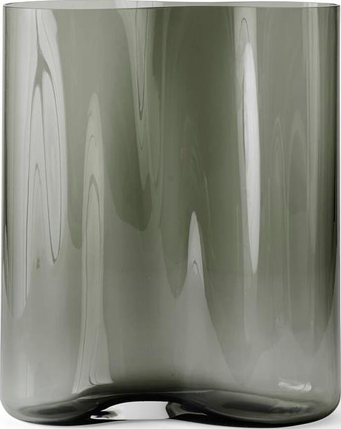 Jarrón Aer, 19 cm, ahumado