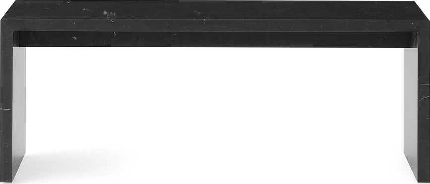 Konferenční stolek Plinth Bridge Nero Marquina 100 cm
