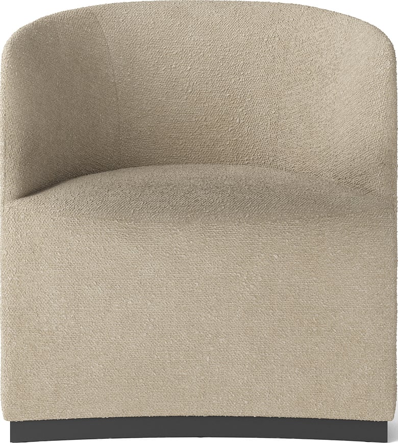 Kreslo Tearoom Bouclé 70 cm béžové