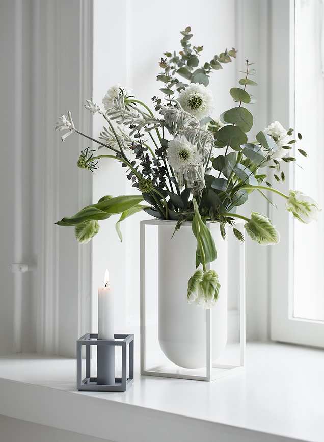 Kubus Bougeoir 1, noir