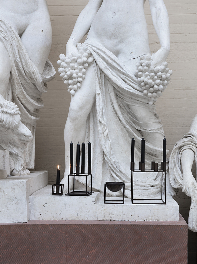 Kubus 1 Κηροπήγιο, μαύρο