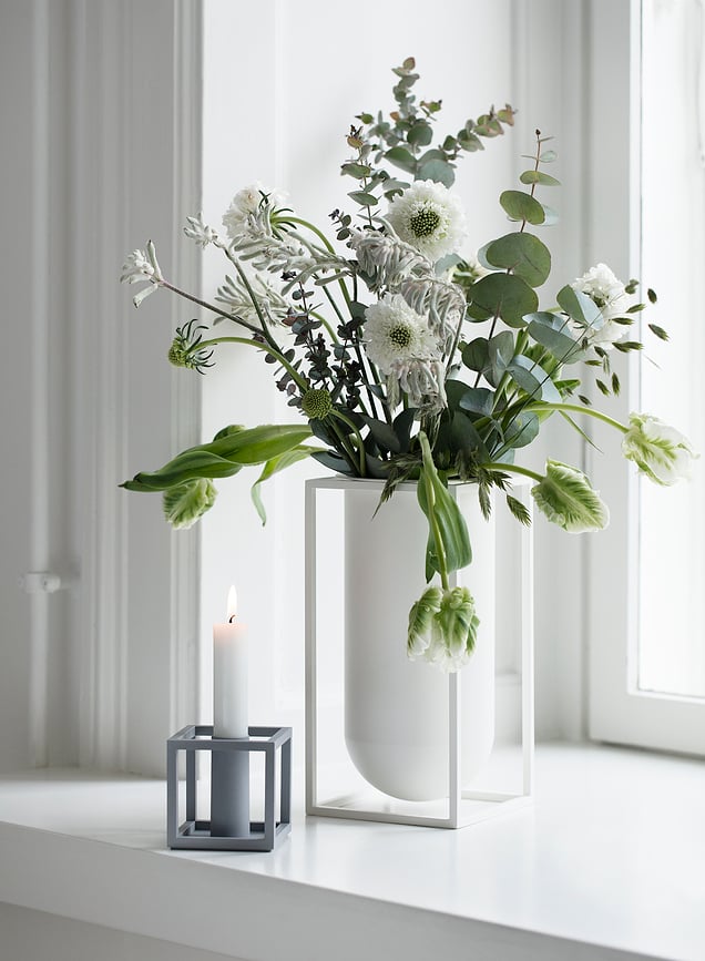 Kubus 1 Svijećnjak crni