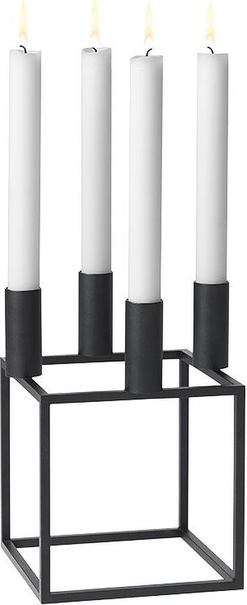 Kubus Bougeoir pour 4 bougies, blanc
