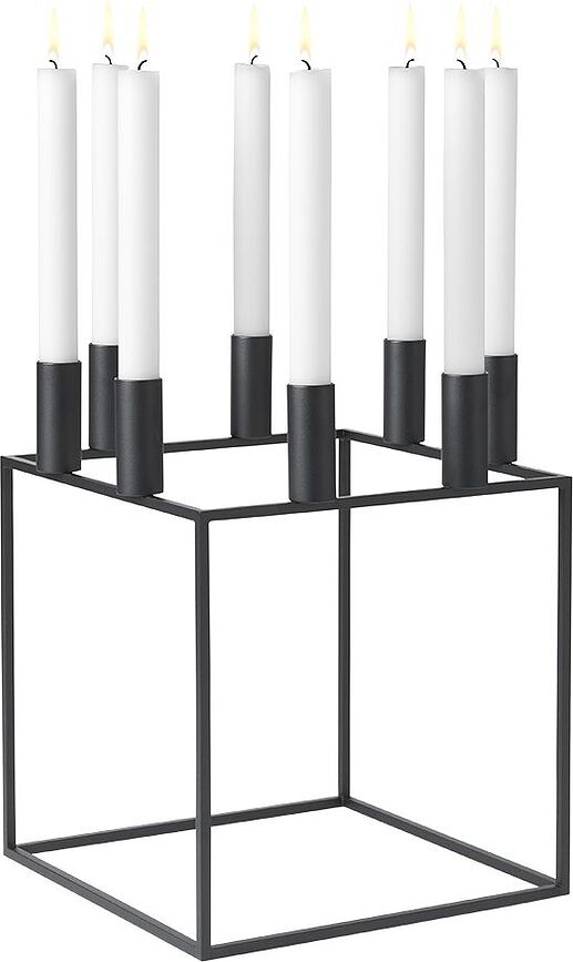 Kubus 8 Bougeoir, blanc