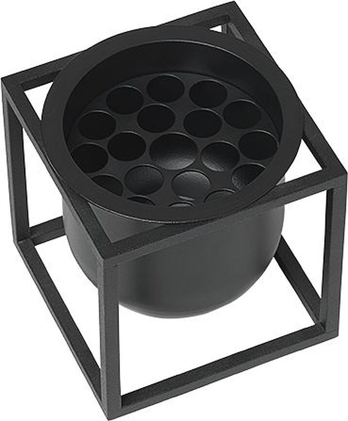 Kubus Cache-Pot sur pied, 10 cm, blanc