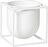 Kubus Cache-pot sur pied, 14 cm, blanc
