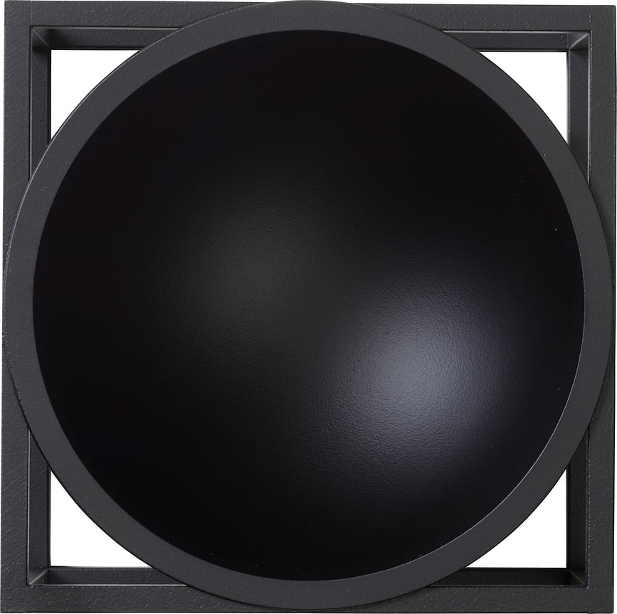 Kubus centerpiece Miska, nizka, 7 cm, zlata