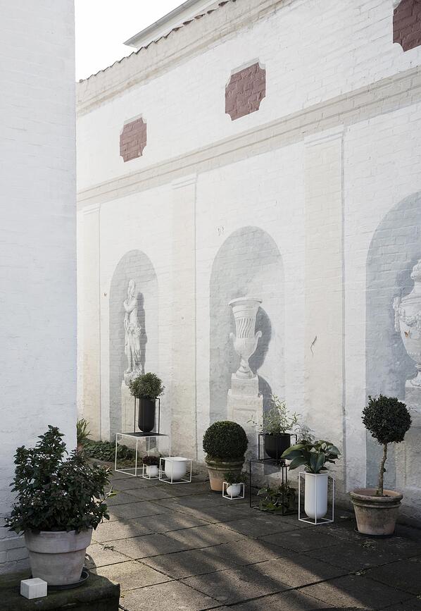 Kubus Κασπώ με βάση, 23 cm, μαύρο