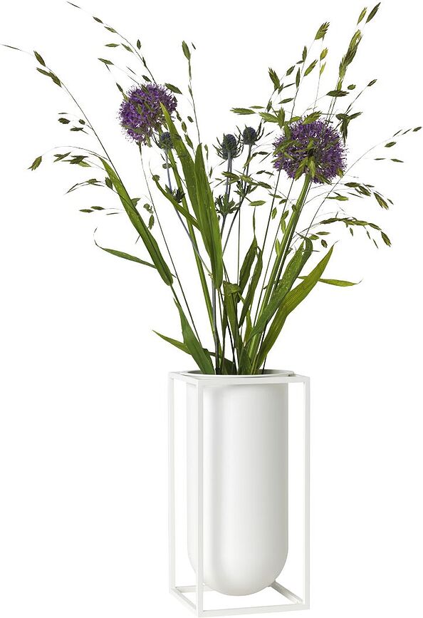 Kubus Lolo Βάζο, 24 cm, μαύρο