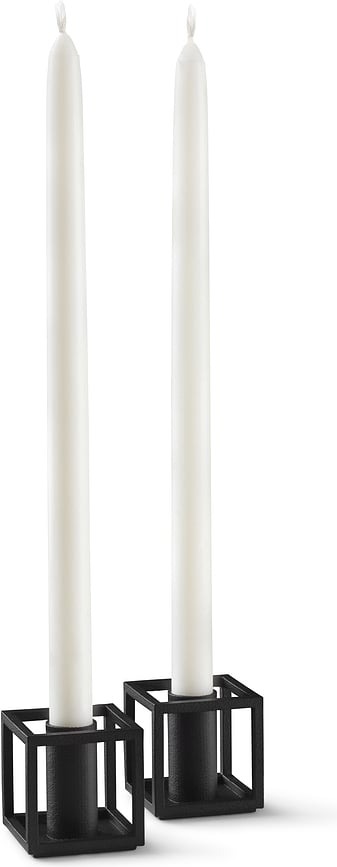 Kubus Micro Svijećnjaci crni 2 kom.