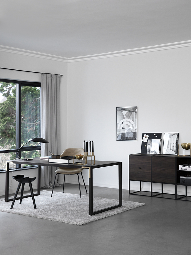 Kubus 4 Svečnik, bel