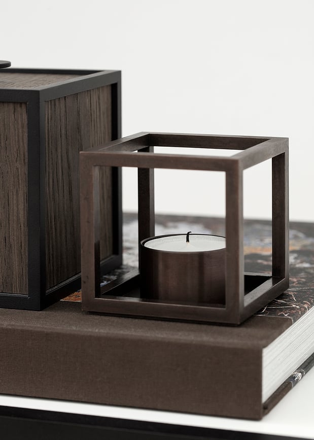 Kubus T Κηροπήγιο για ρεσό, λευκό