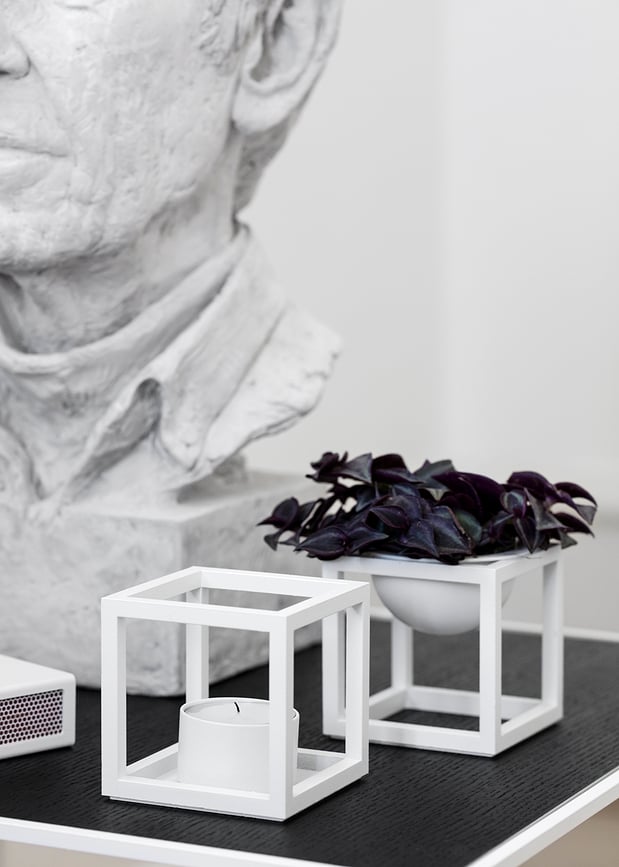 Kubus T Svijećnjak za lučice bijeli