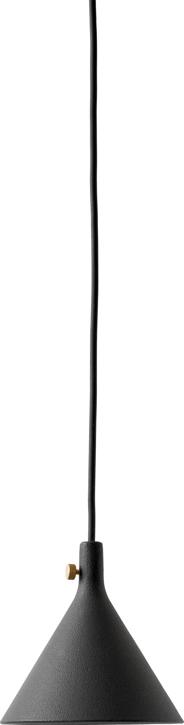 Lampa wisząca Cast 1 czarna