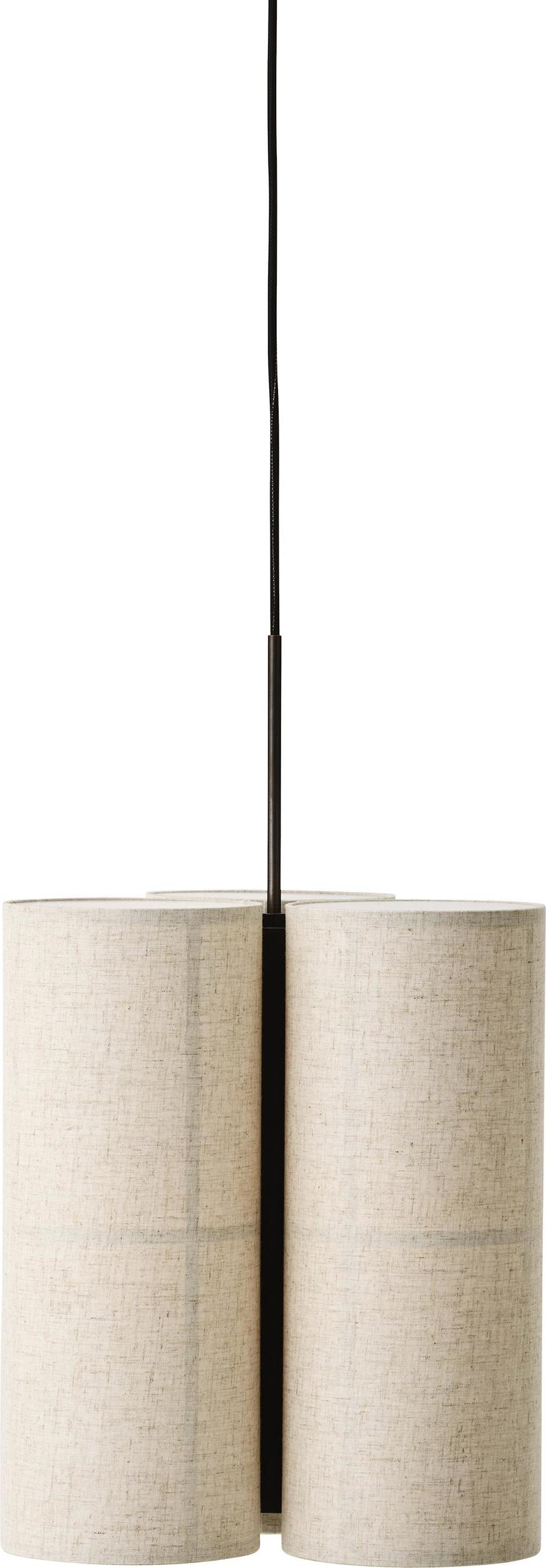 Lampa wisząca Hashira 32 cm beżowa potrójna