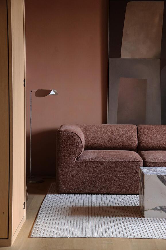 Lampada da terra Wing 115 cm, marrone