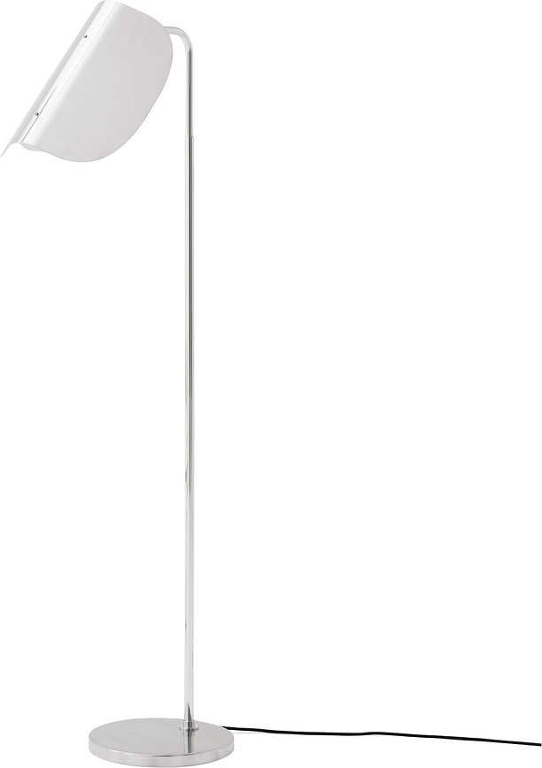Lampadaire Wing 115 cm, aluminium poli