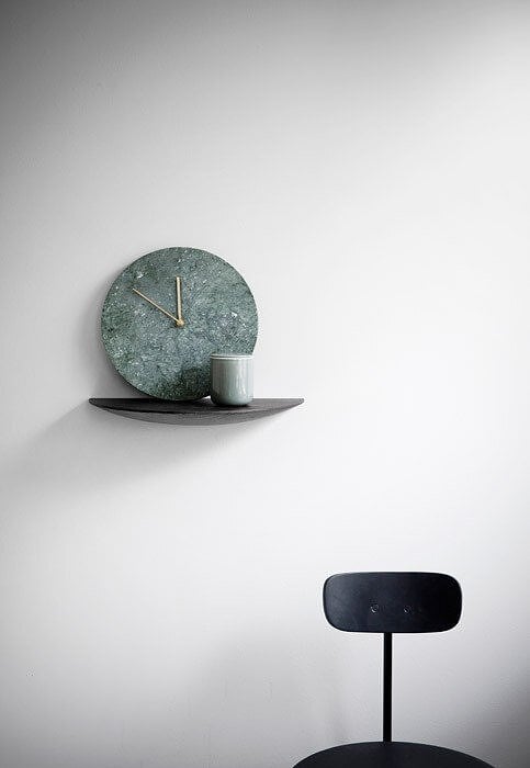 Marble Wall clock - Audo Copenhagen, Hanne Willmann | FormAdore