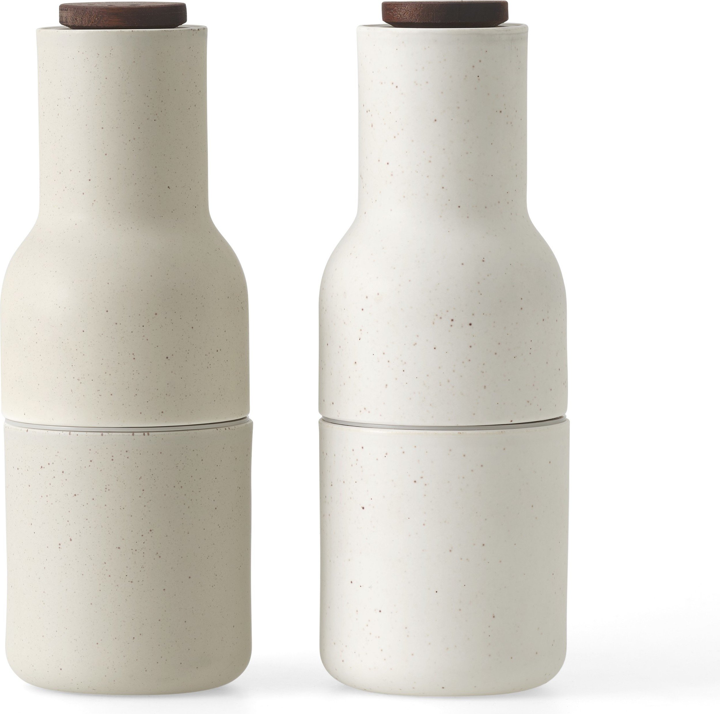 Młynki do soli i pieprzu lub przypraw Bottle Grinder piaskowe ceramiczne 2 szt.