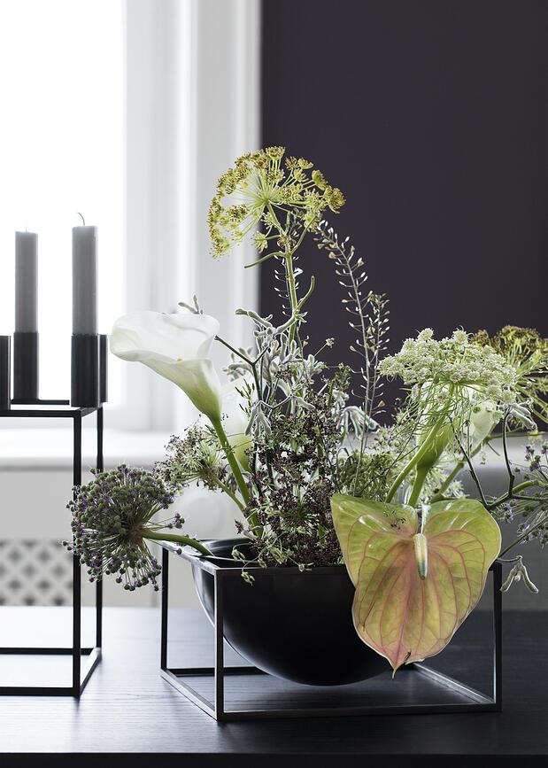 Centerpiece Μπολ σε βάση, L, λευκό