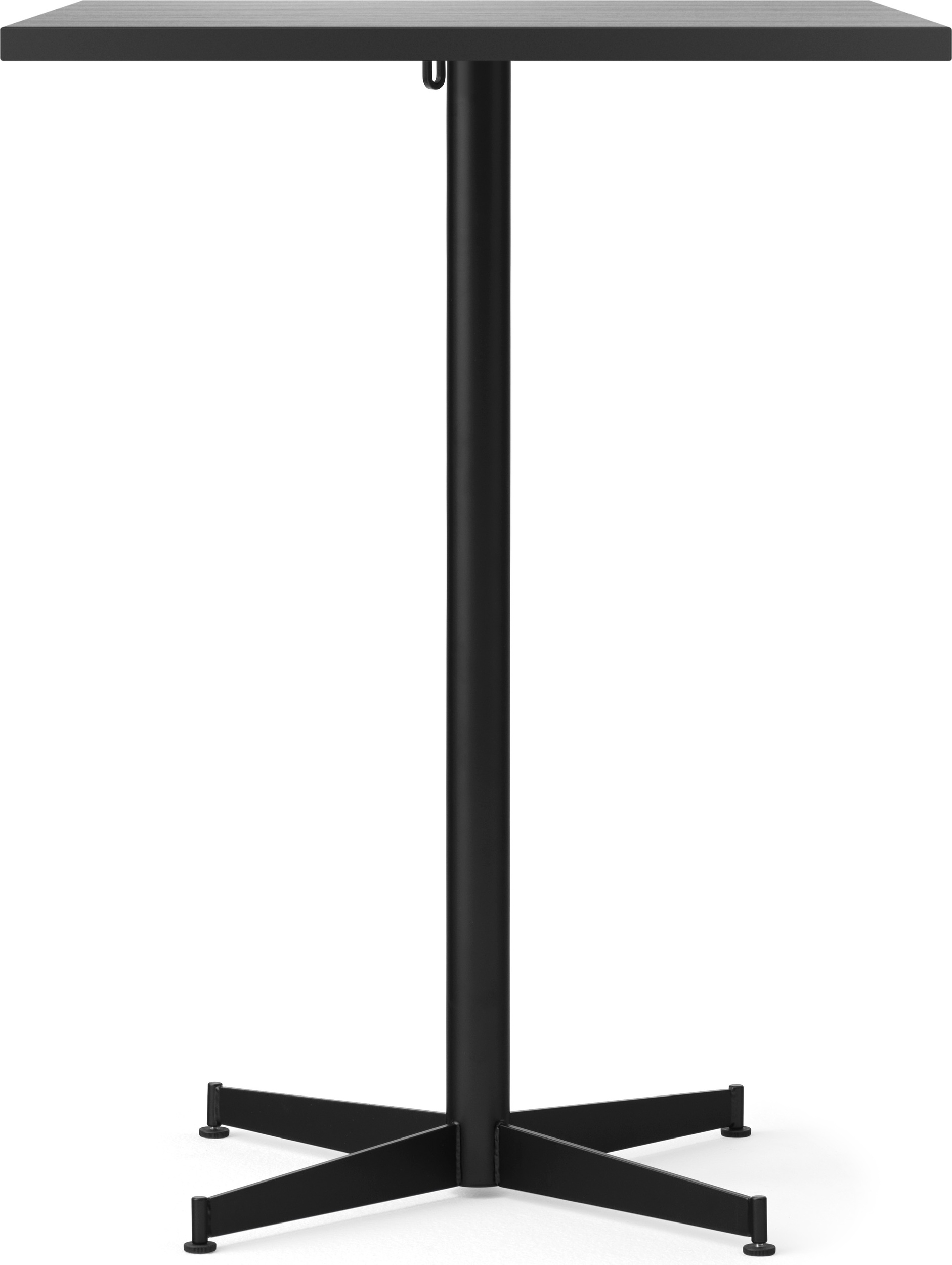 Nook Star Base Bartisch, quadratisch 93 cm, schwarz