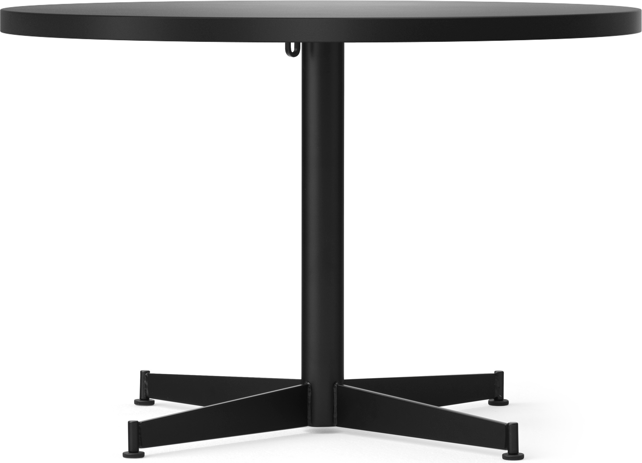 Nook Star Base Couchtisch, Linoleum, 80 cm, schwarz