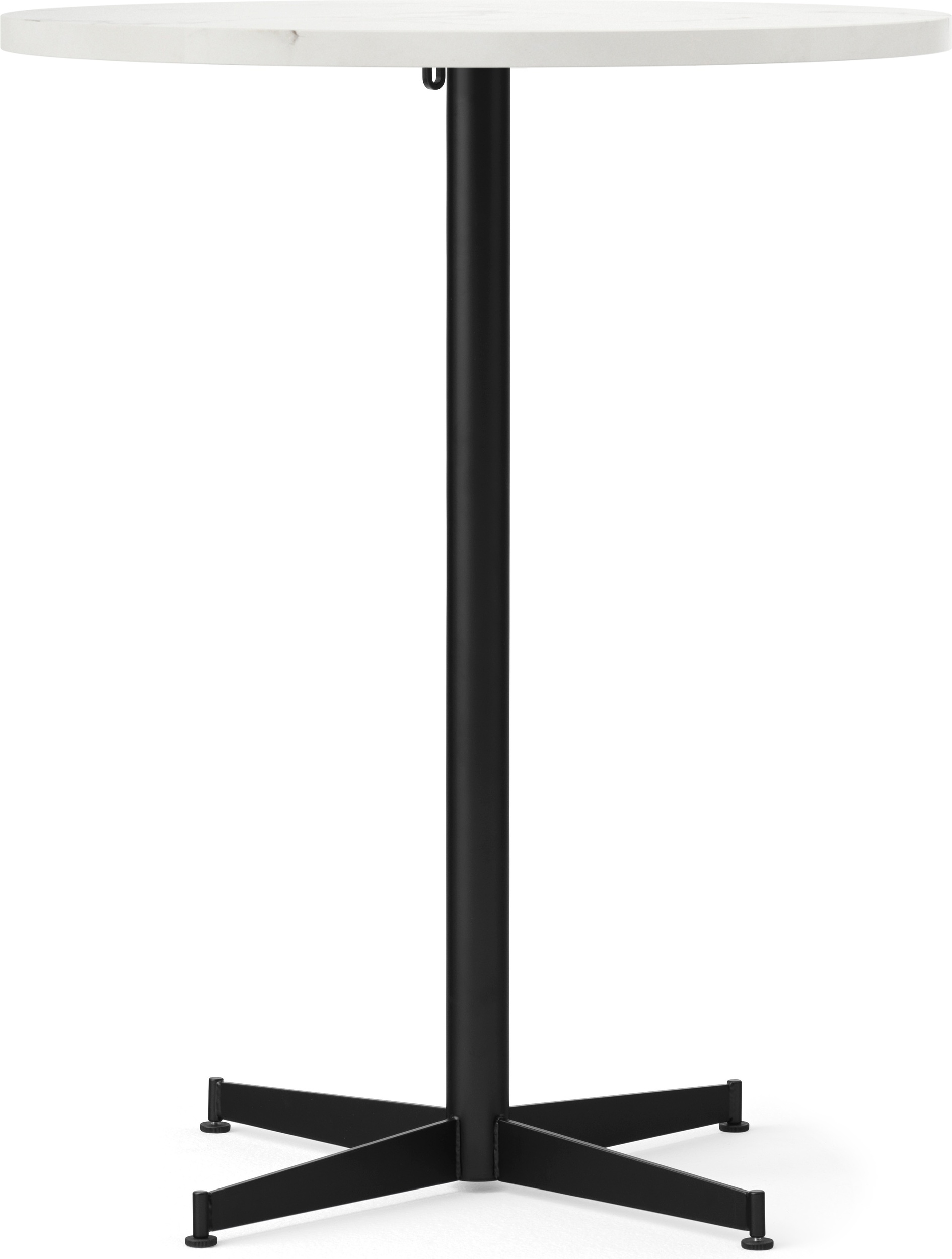 Nook Star Base Estremoz Bartisch, niedrig, 80 cm, mit schwarzem Fuß