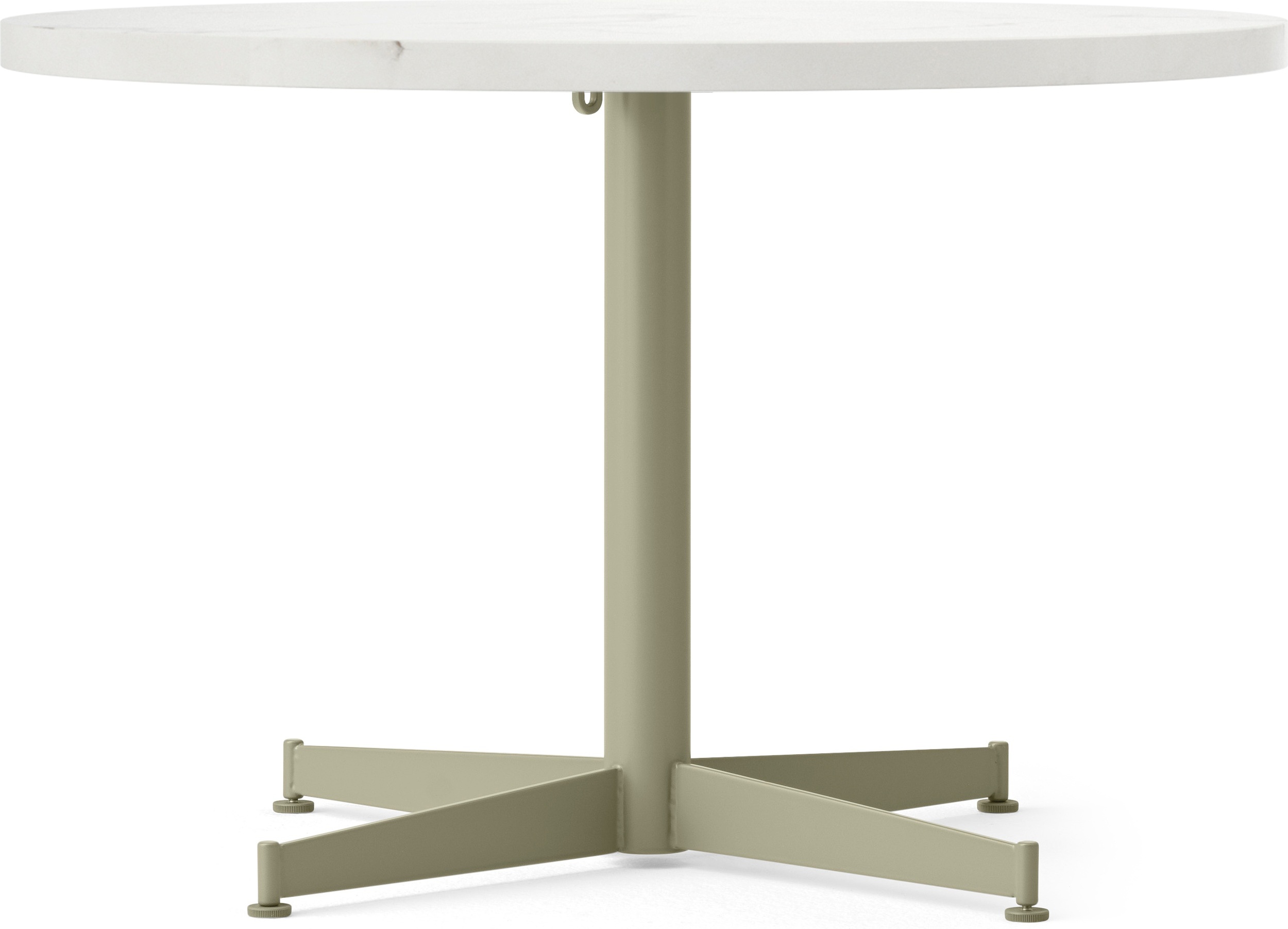 Nook Star Base Estremoz Couchtisch mit olivfarbenem Gestell, 80 cm