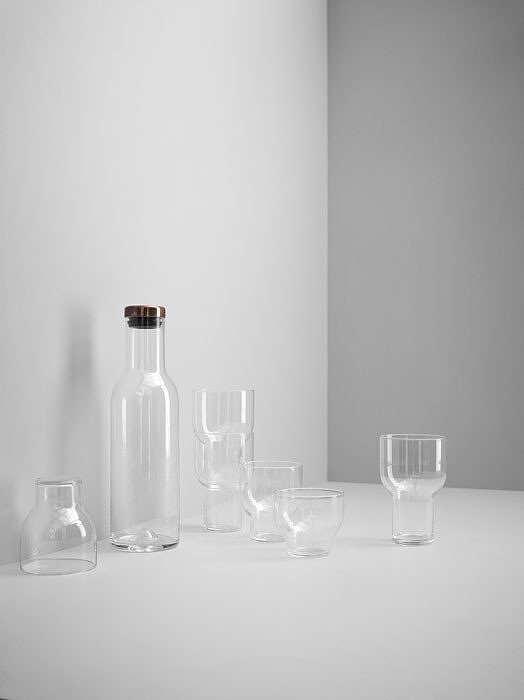 Norm Carafe en verre, laiton