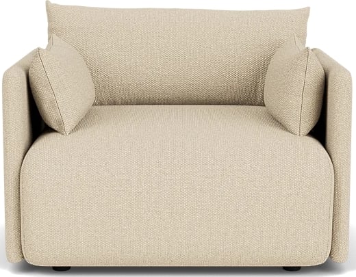 Offset 1-Sitzer-Sofa sandfarbig
