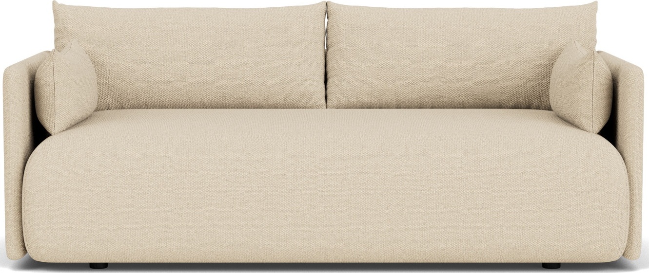 Offset 2-Sitzer-Sofa sandfarbig