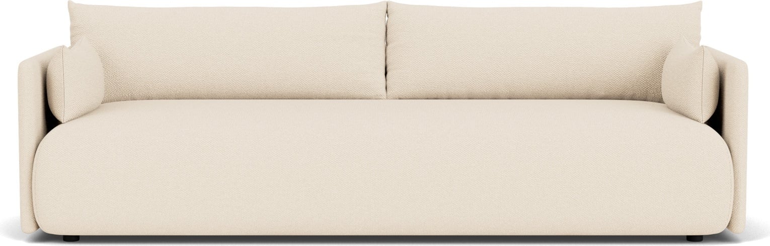 Offset Dreier-Sofa cremefarbig