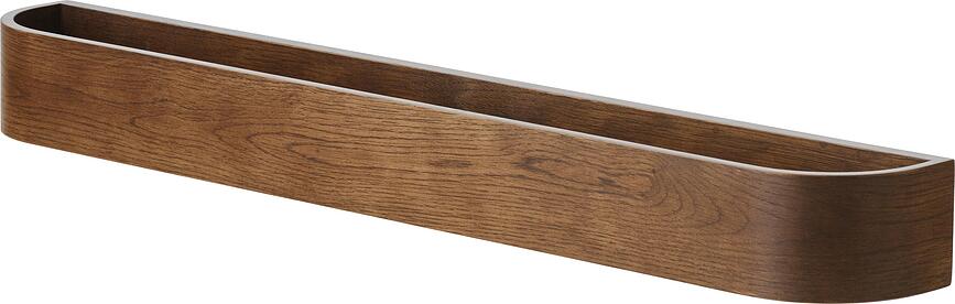 Perchero de pared Epoch, 79 cm, roble oscuro