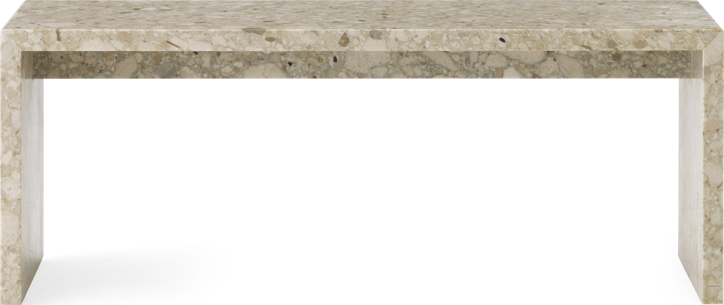 Plinth Bridge Kunis Breccia Kaffeetisch 100 cm