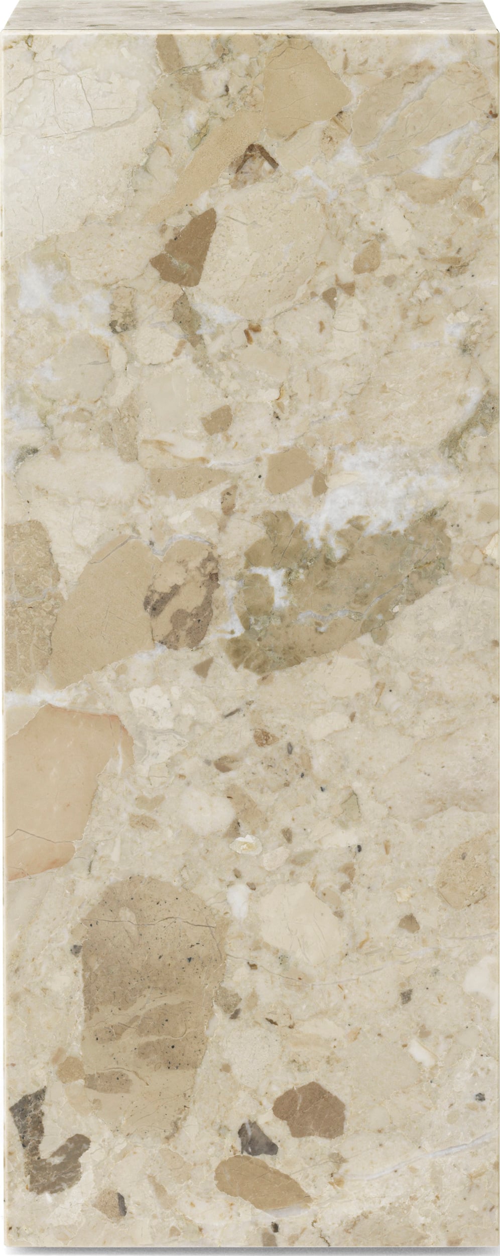 Plinth Kunis Breccia Beistelltisch hoch