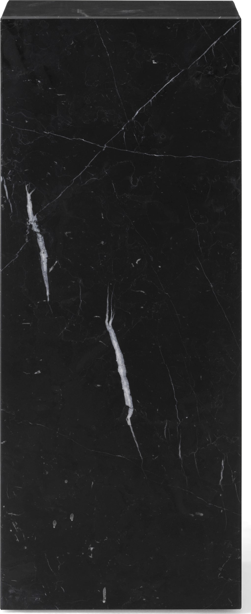 Plinth Nero Marquina Beistelltisch hoch