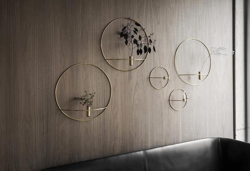 Portavelas POV de latón, 20 cm, para vela de té