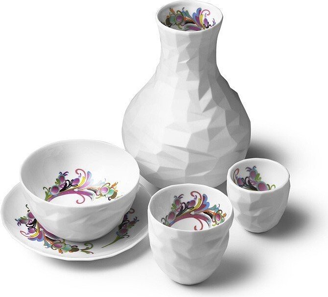 Raw Diamonds Assiettes à Dessert, Lot de 2