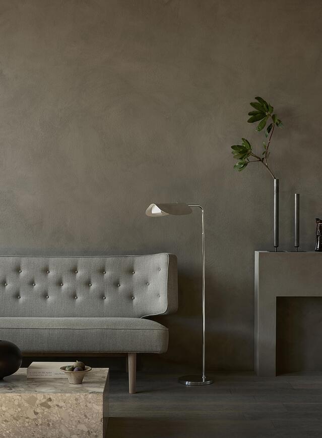 Stance Vase, 50 cm, laiton bronzé