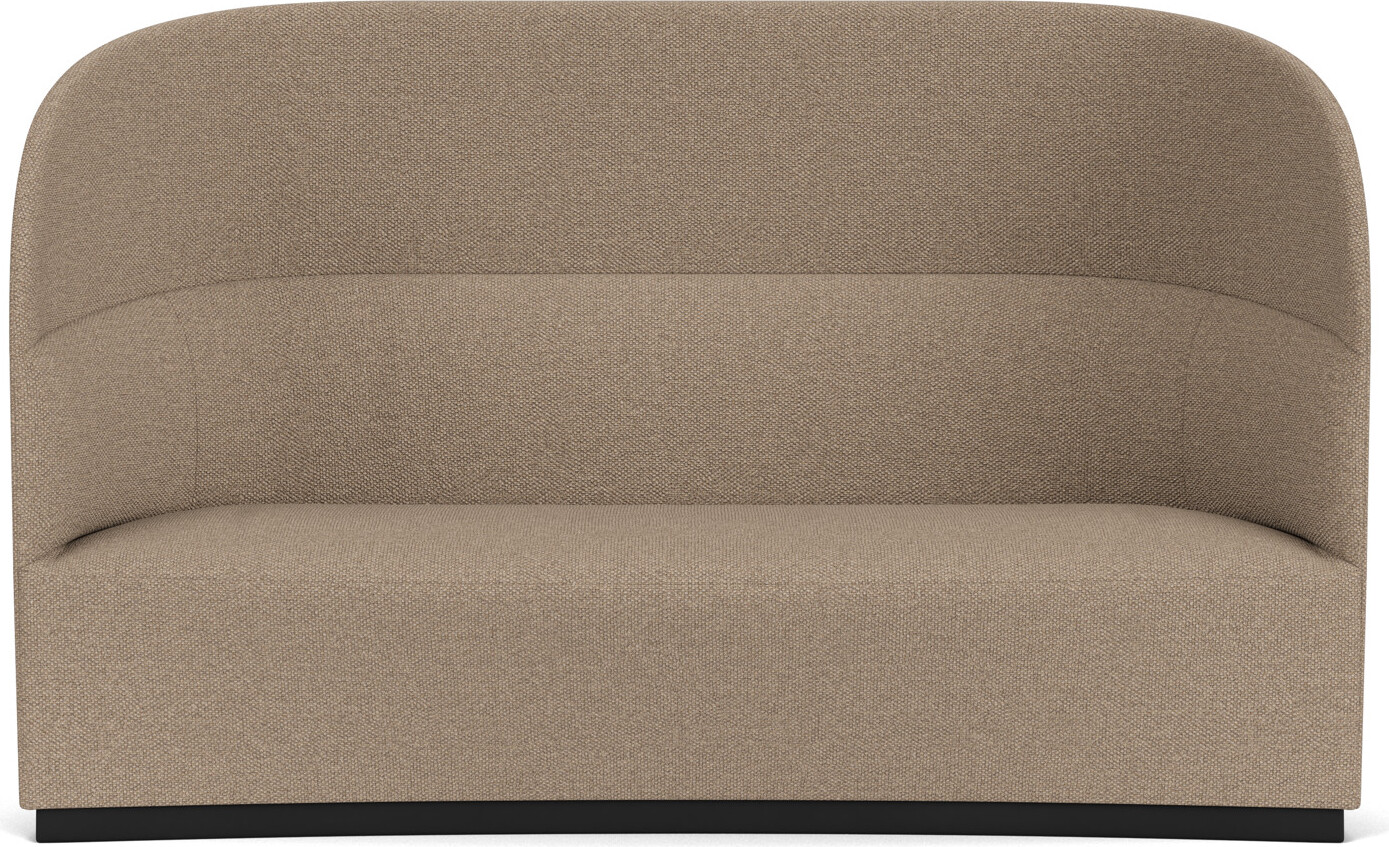 Tearoom Sofa mit hoher Rückenlehne, 190 cm, beige