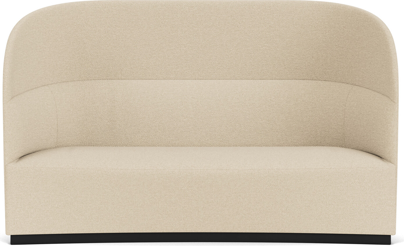 Tearoom Sofa mit hoher Rückenlehne, 190 cm, sandfarben